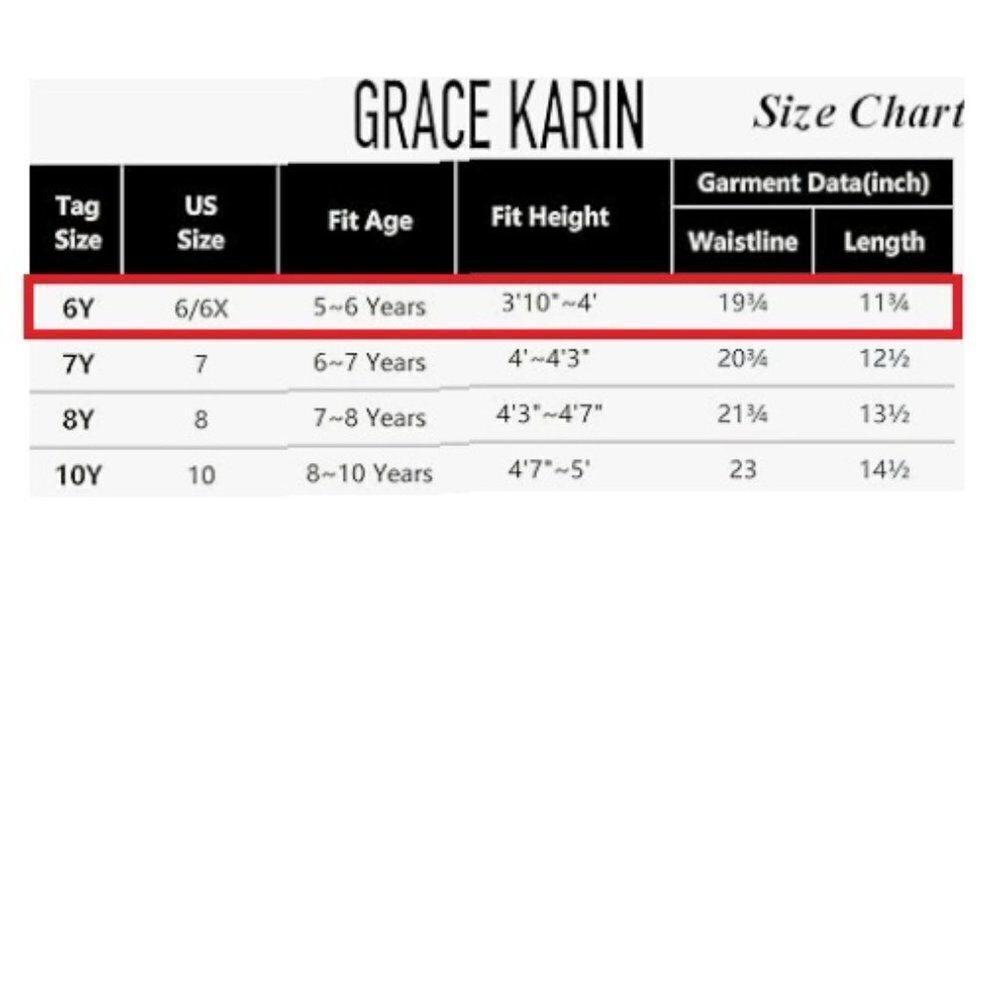 GRACE KARIN Girls Sequin Skirt Girls Fashion Party Three Layer Ruffle Skirt - Picture 6 of 8